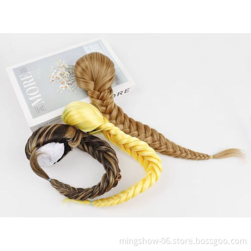 Top quality hot sale Ponytail synthetic Hair Extension Afro Drawstring Ponytail Drawstring synthetic fiber  hair extension